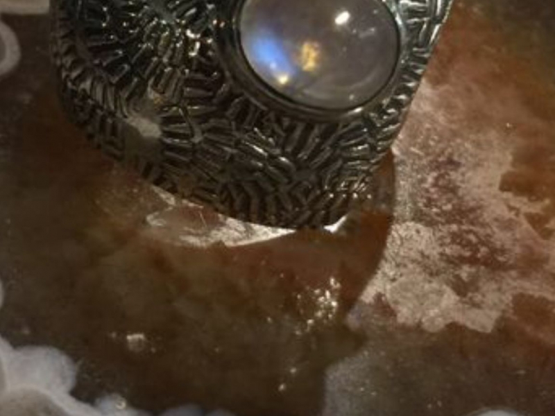 Anell de plata de lley amb pedra de la lluna (4)
