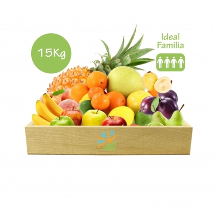 Cesta fruta ecolgica - 15Kg