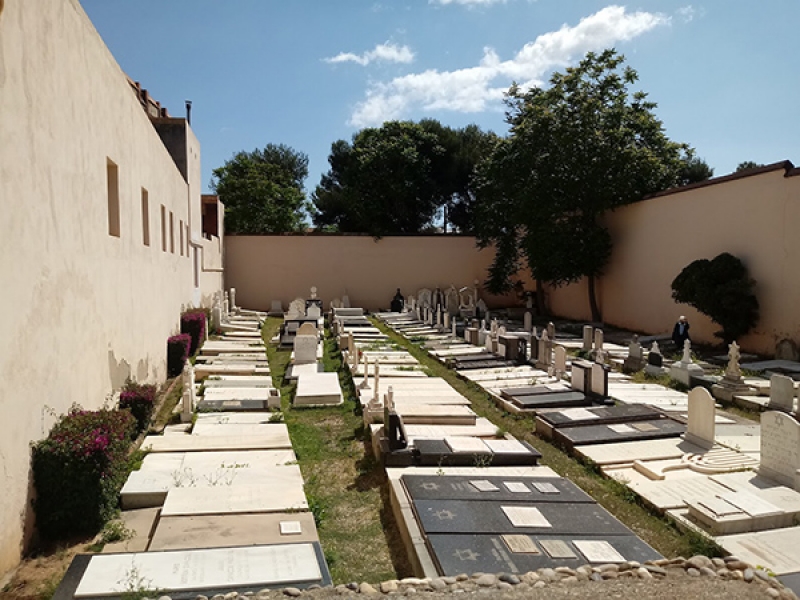 El recinte hebreu del cementiri de Les Corts