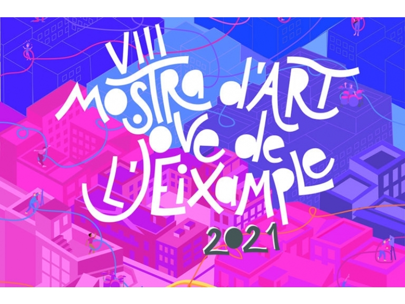 Encara estàs a temps de visitar la VIII Mostra d’Art Jove de l’Eixample 2021