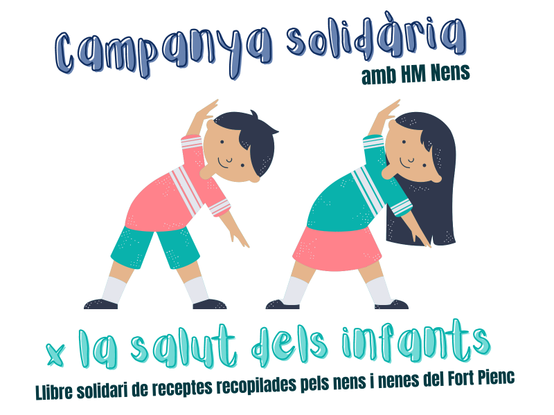 Campanya Solidària X LA SALUT DELS INFANTS, LLIBRE DE RECEPTES DELS 5 CONTINENTS 