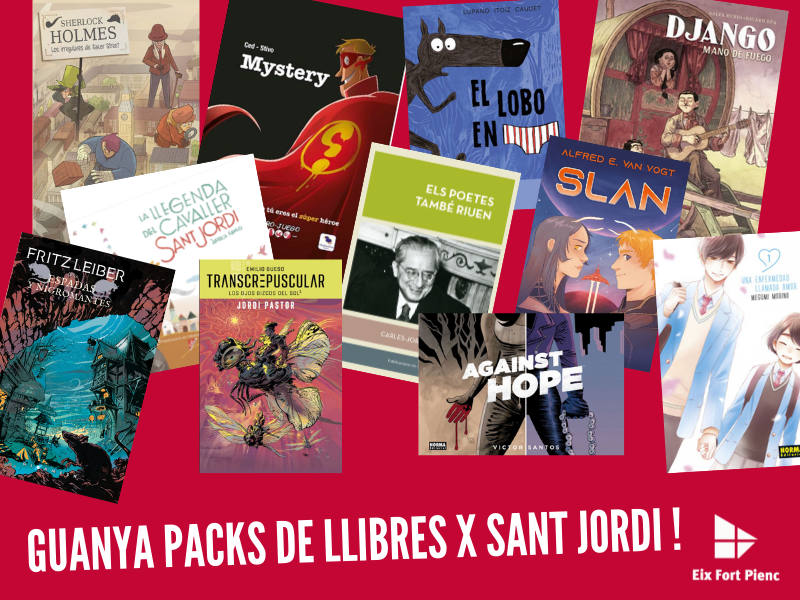 Sant Jordi 2022 - Gana libros en Sant Jordi
