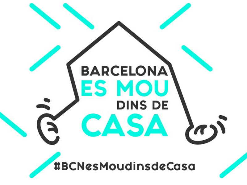 Barcelona pone en marcha la campaña de promoción de deporte ciudadano: "BCN se mueve dentro de casa"
