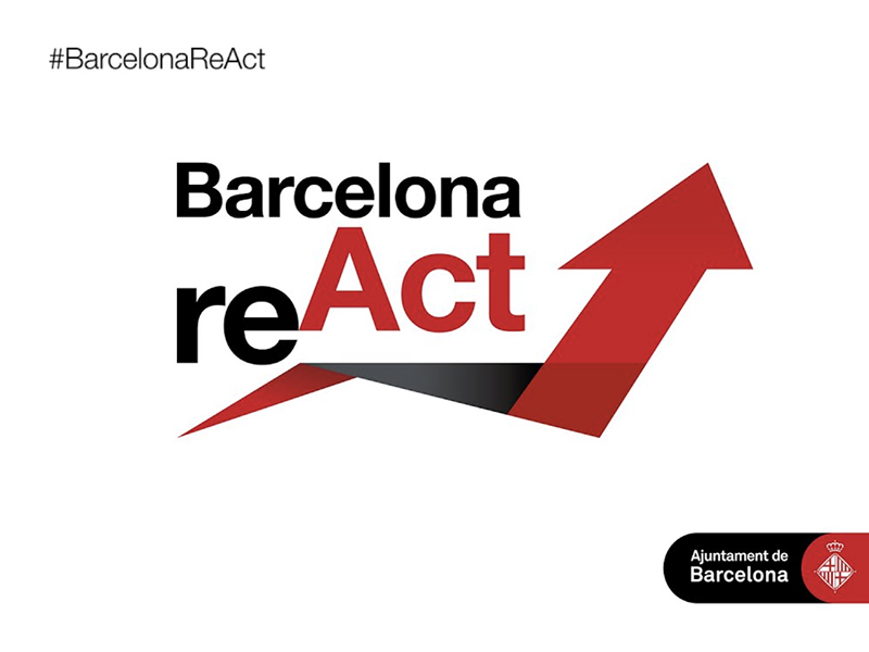 Avui es presenta ‘Barcelona reAct’, l’esdeveniment per impulsar la reactivació econòmica de Barcelona post-Covid