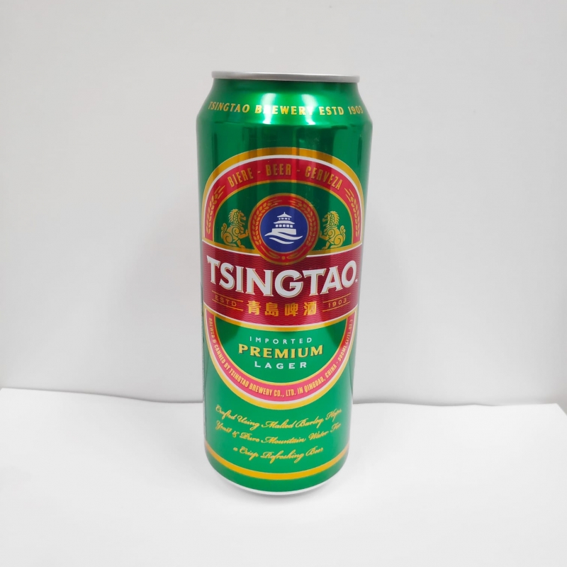Cervesa Tsingtao de llauna 500ml