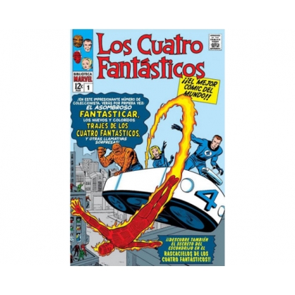 LOS CUATRO FANTÁSTICOS 01: 1961-62 (Biblioteca Marvel)