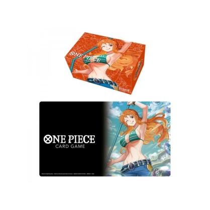 One Piece Card Game Playmat And Storage Box Nami
