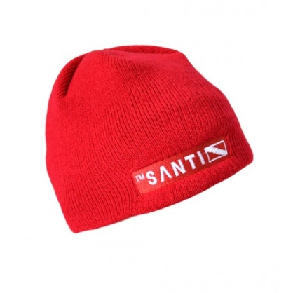 SANTI Beanie Hat Rojo