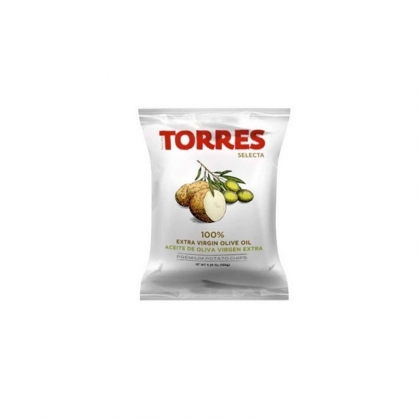 Patatas Fritas TORRES Selecta 100% Aceite de Oliva Virgen Extra 150 g / 50 g