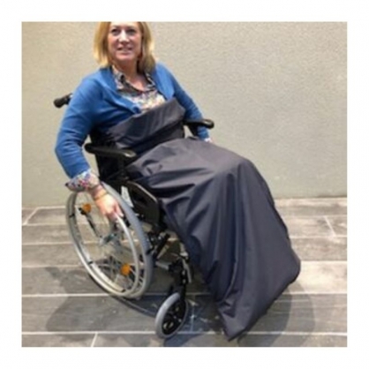 protector de piernas para silla de ruedas