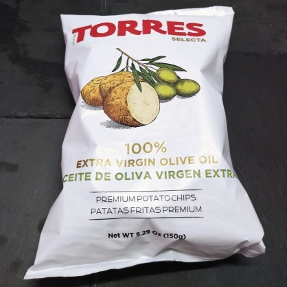 Patatas fritas 100% aceite de oliva virgen extra 150g (1 unitat)