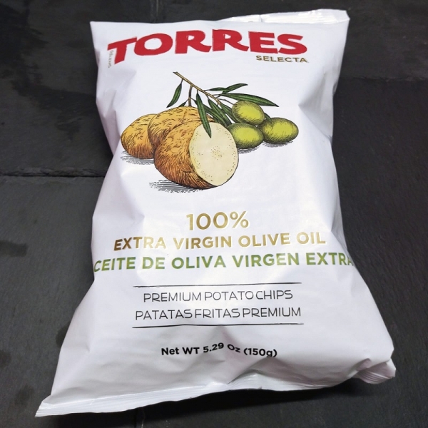 Patates fregides 100% oli d'oliva verge extra 150g (1 unitat)