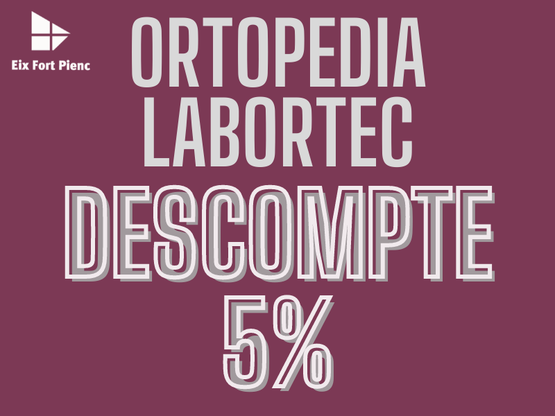 ORTOPÈDIA LABORTEC - 5% de descompte en productes i serveis