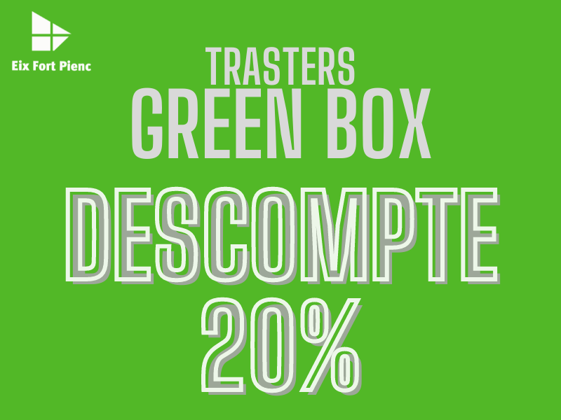 GREEN BOX- 5% de descuento en aquiler de trasteros y guardamuebles