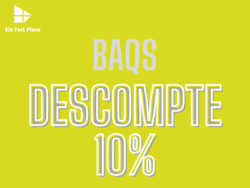 BAQS - 10% de descompte en tots els seus productes