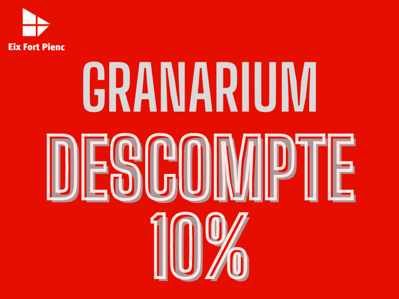 GRANARIUM - 10% de descompte en tots els seus productes